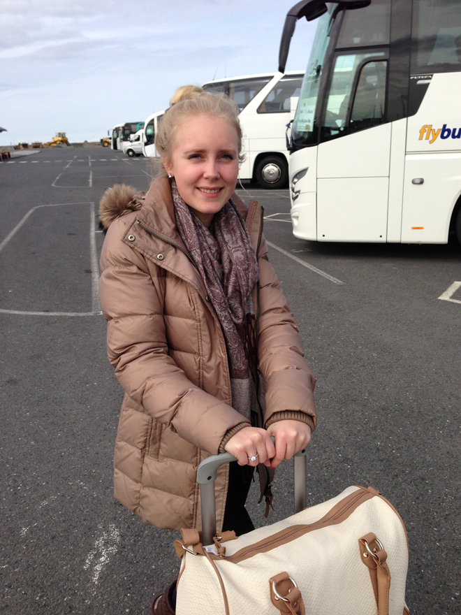 Cynthia gaat naar IJsland