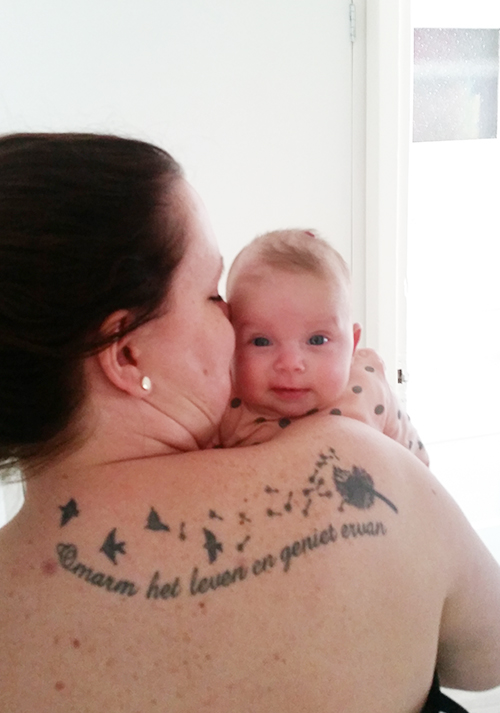 Moeders met een tatoeage