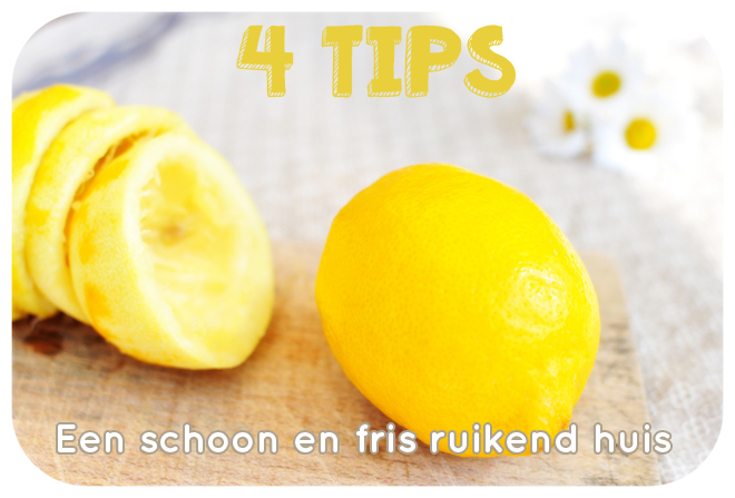 Tips voor een frisse geur in huis