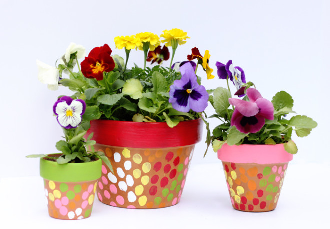 Opgewonden zijn voorkomen zwak DIY kids fleurige potten - Love2BeMama
