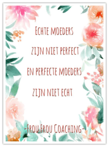 Heb jij de perfecte moeder al ontmoet?