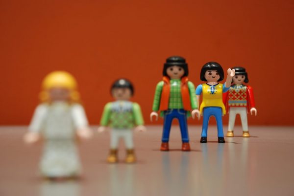 Pleegkinderen en Playmobil