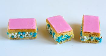 Mini tompouce met muisjes