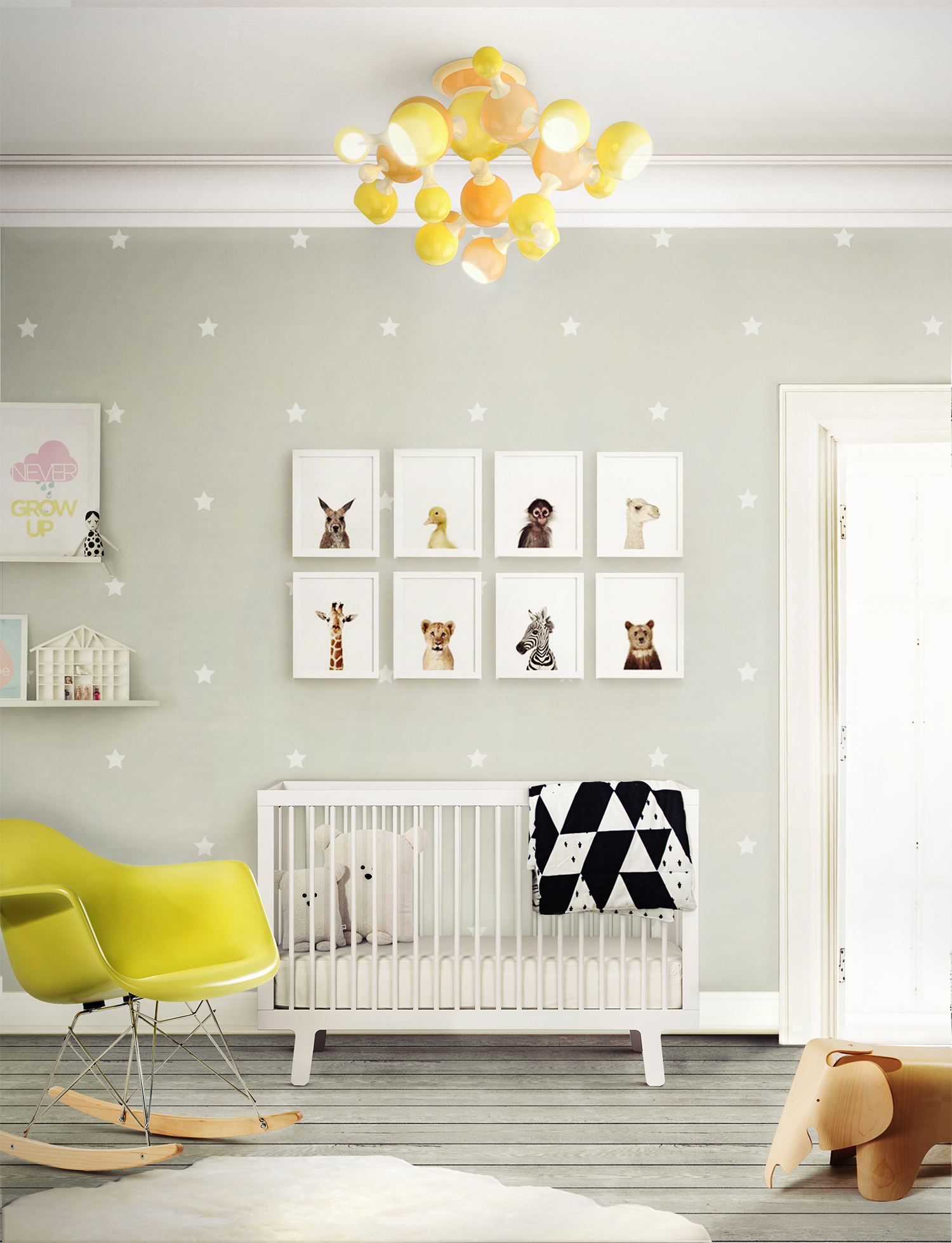 Neutrale babykamer