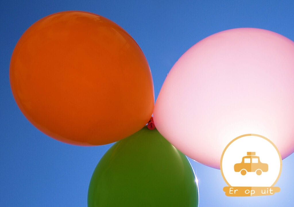 Elke ouder moet een ballon meenemen op reis