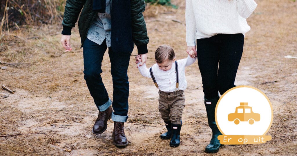 Ouders bewandelen met kind van vijftien maanden de Appalachian Trial