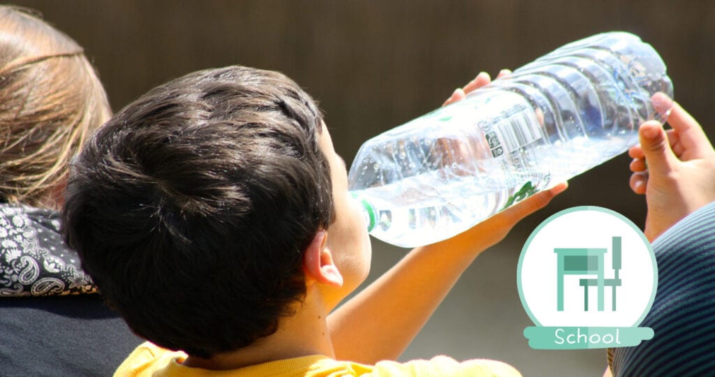 Alleen maar fruit en water op school. Hoe durven ze dit van ons te vragen?