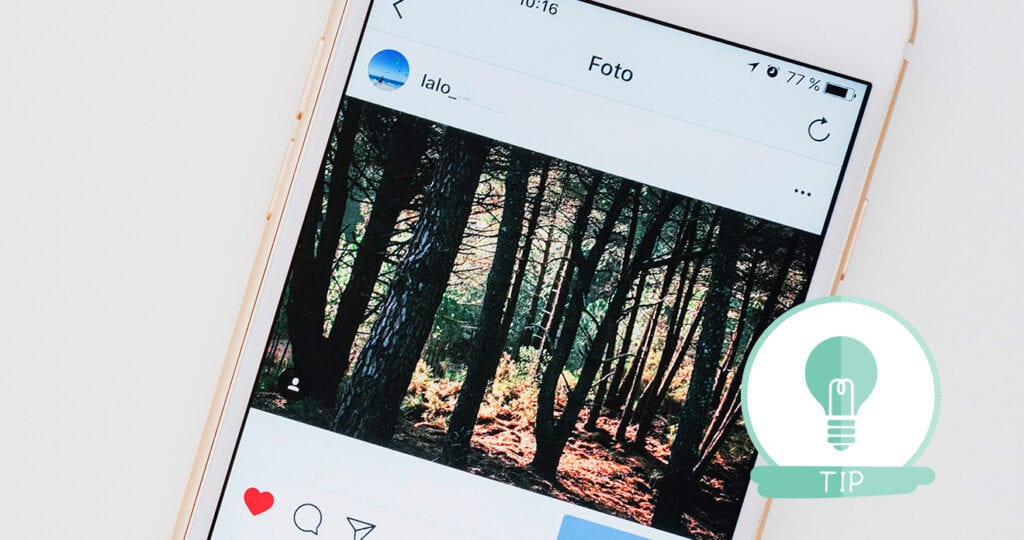 Tip: Zo krijg je enters in je Instagram Post