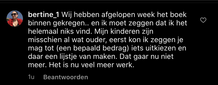 Reactie Het Grote Speelgoedboek