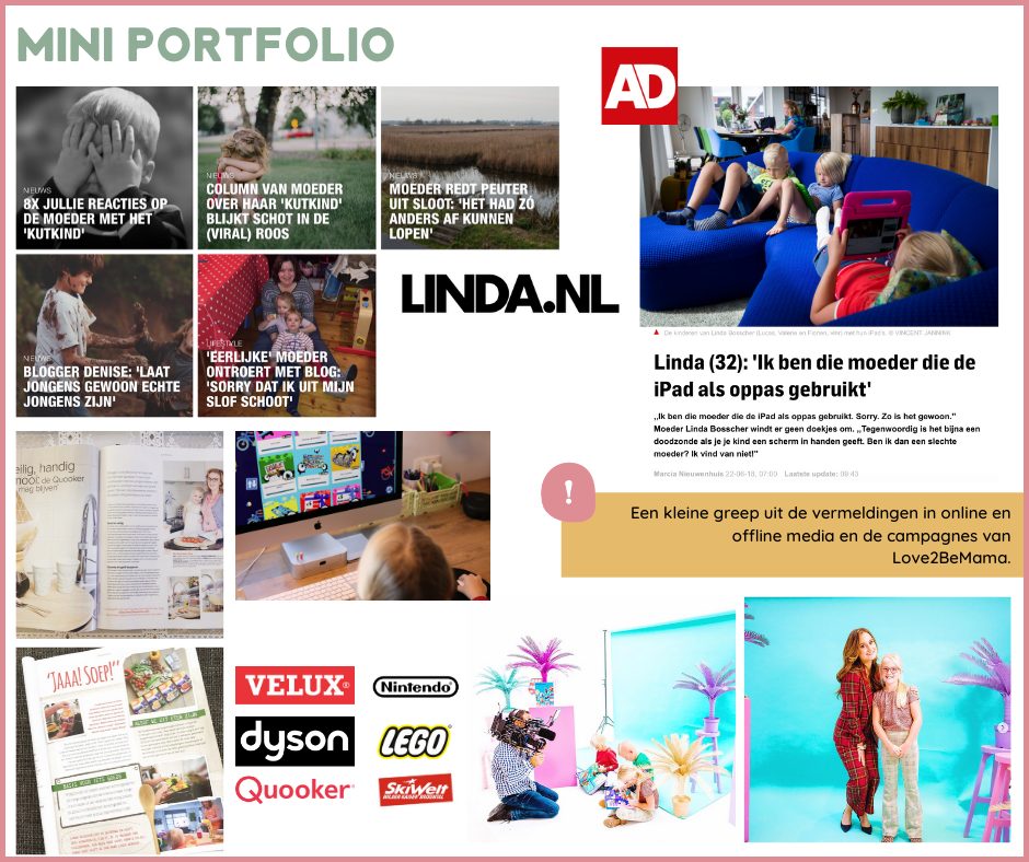 Adverteren op blog Love2BeMama Portfolio