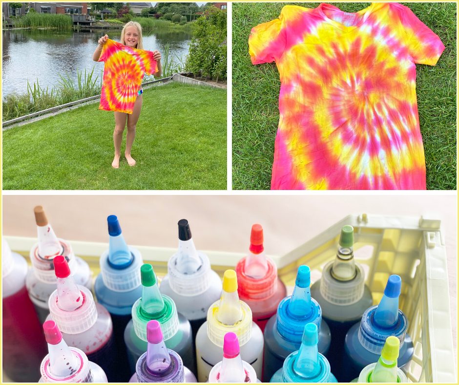 Buiten adem wenkbrauw dempen Tie Dye shirts maken met kinderen: alles wat je wil weten! - Love2BeMama