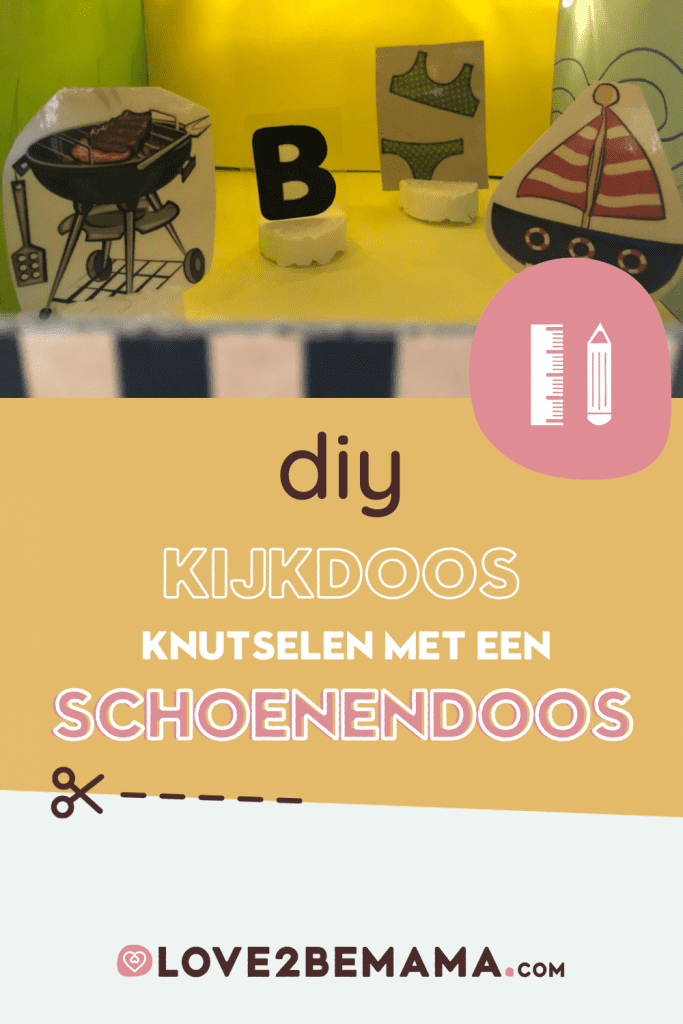 wat kun je knutselen met een schoenendoos