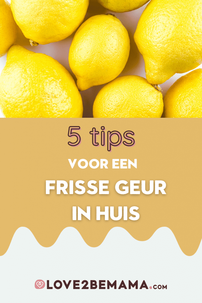 Tips frisse geur in huis. Geur in huis neutraliseren.