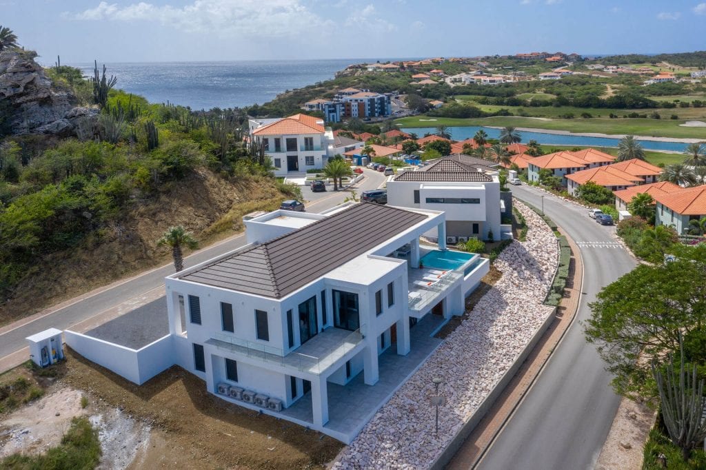 Wonen op Curacao Villa Casa di Bario uitzicht