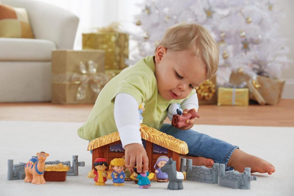 Leuke kerststallen voor kinderen: Little People