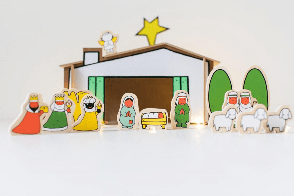 7 leuke Kerststallen voor kinderen