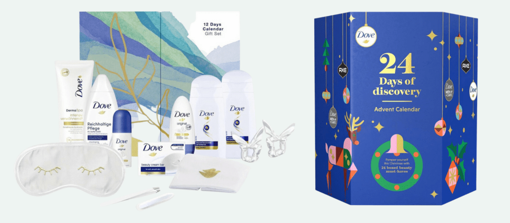 Rituals Adventskalender 2021 Dove kalender