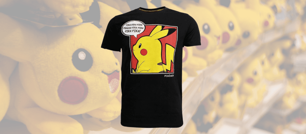 Pokemon box en t-shirt